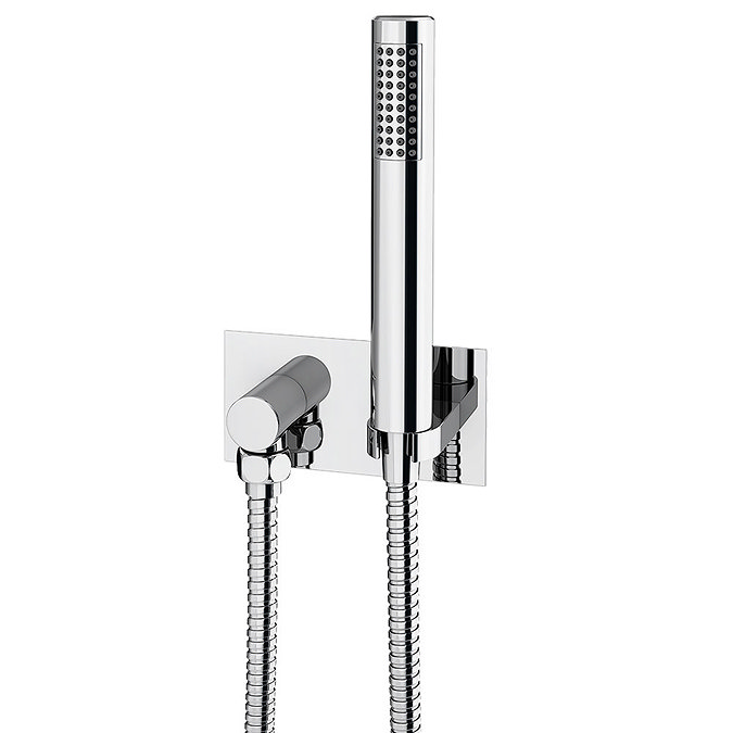 Cruze Shower Package (Inc. 200mm Wall Mounted Head, Wall Outlet Elbow + Shower Handset)  In Bathroom