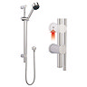 Cruze Shower Package Inc. Valve, Slider + Overflow Filler  In Bathroom Large Image