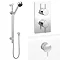 Cruze Shower Package Inc. Valve, Slider + Overflow Filler Large Image