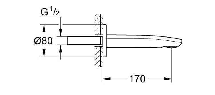Cruze Shower Package - Rainfall Head, Handset & Bath Spout