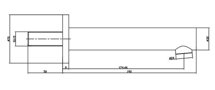 Cruze Shower Package (Rainfall Head, Handset + Bath Spout)