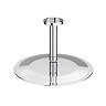Cruze Ultra Thin Round Shower Head with Short Vertical Arm - 300mm Profile Large Image