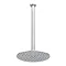 Cruze Ultra Thin Round Shower Head with Vertical Arm - 200mm  Feature Large Image