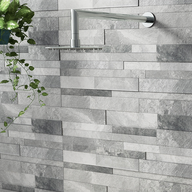 Cruze Ultra Thin Round Shower Head With Wall Mounted Arm Online Now