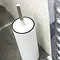 Cruze White Toilet Brush & Holder  Feature Large Image