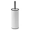 Cruze White Toilet Brush & Holder Large Image