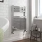 Cube Heated Towel Rail - Chrome (500 x 800mm)  Profile Large Image