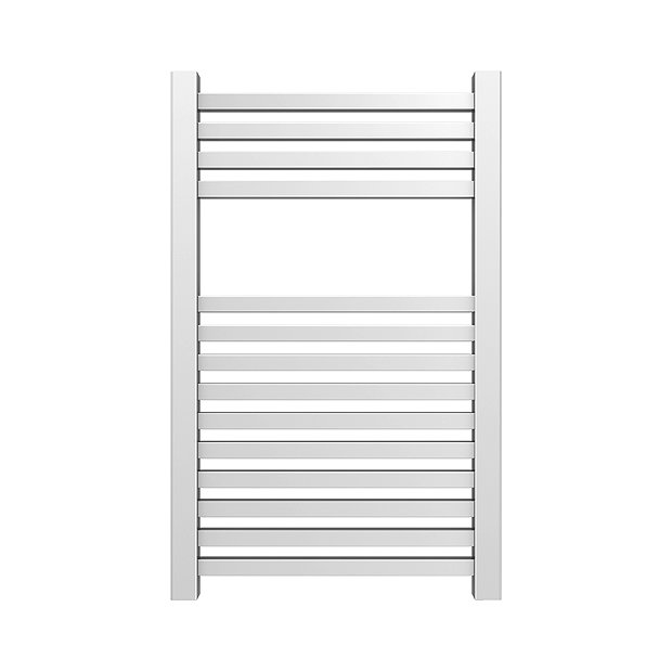 Cube Heated Towel Rail - Chrome (500 x 800mm)  Feature Large Image