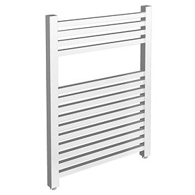 Cube Heated Towel Rail - Chrome (500 x 800mm) Large Image