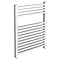 Cube Heated Towel Rail - Chrome (500 x 800mm) Large Image