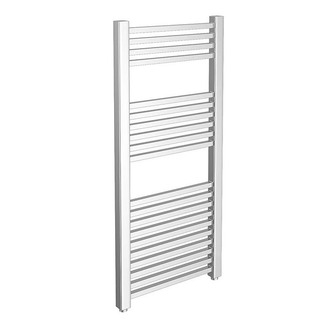 Cube Heated Towel Rail - Chrome (600 x 1100mm)