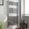 Cube Heated Towel Rail - Chrome (600 x 1100mm)