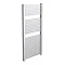 Cube Heated Towel Rail - Chrome (600 x 1420mm)  Profile Large Image