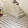 Cube Grey Patterned Floor Tiles - 331 x 331mm  Profile Large Image