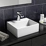 Cubetto 330 x 290mm Compact Counter Top Basin 1TH Large Image