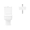 Cubetto Cloakroom Suite – Toilet & Wall Hung Basin