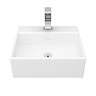 Cubetto 340 x 295mm Wall Hung Small Cloakroom Basin 1TH  Feature Large Image