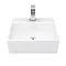 Cubetto 340 x 295mm Wall Hung Small Cloakroom Basin 1TH  Feature Large Image