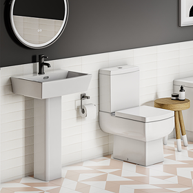 Cubo 4-Piece Modern Bathroom Suite