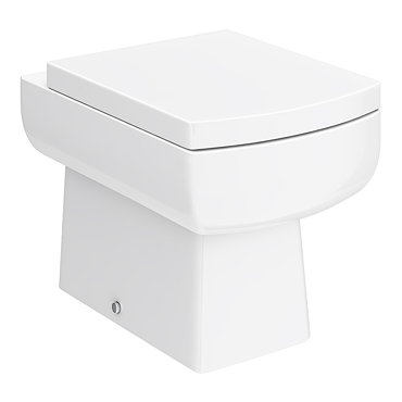 Cubo Back to Wall Pan with Soft Close Seat