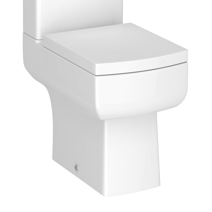 Cubo Comfort Height Close Coupled Pan (excluding Seat)