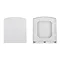 Cubo Modern Square Comfort Height Toilet + Soft Close Seat  Feature Large Image