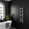Toreno Heated Towel Rail – Chrome – 300 x 1200mm – Curved Bars
