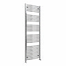 Toreno Heated Towel Rail – Chrome – 600 x 1800mm – Curved Bars