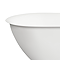 Curzon 1600 x 800mm Ultra-Thin Edge Double-Ended Bath with Chrome Waste