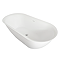 Curzon 1700 x 820mm Ultra-Thin Edge Double-Ended Bath with Chrome Waste