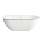 Curzon 1700 x 820mm Ultra-Thin Edge Double-Ended Bath with Chrome Waste
