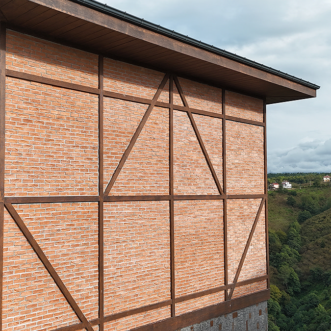 Dalby 15-20mm Brick Slips - Caramel