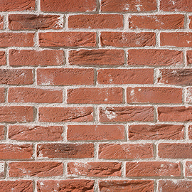 Dalby 15-20mm Brick Slips - Rustic Red