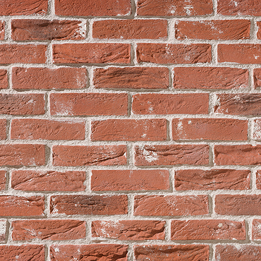 Dalby 15-20mm Brick Slips - Rustic Red
