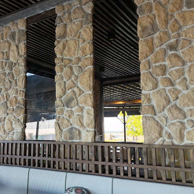 Dalby Fieldstone 30-50mm Cladding - Natural