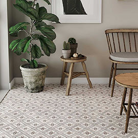 Dalton Charcoal Wall and Floor Tiles - 330 x 330mm Medium Image
