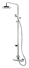 Damixa 3 in 1 Akita Shower Kit - Chrome - TB240441 Large Image