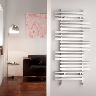 Ultra Danbury Designer Radiator - Chrome - HL350 Profile Large Image