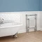 Danbury Glazed White Bevel Border Wall Tile - 150x50mm Profile Large Image