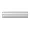 Danbury Glazed White Bevel Border Wall Tile - 150x50mm Large Image