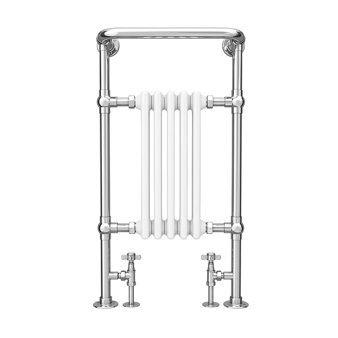 Danbury Traditional Heated Towel Rail Radiator  Feature Large Image