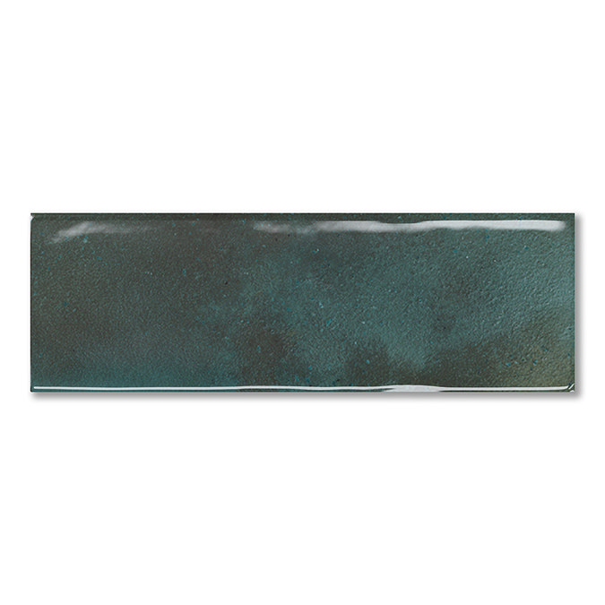 Darcy Rustic Gloss Teal Wall Tiles - 65 x 200mm