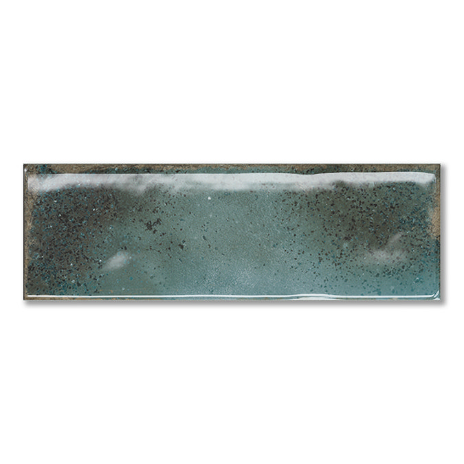 Darcy Rustic Gloss Teal Wall Tiles - 65 x 200mm