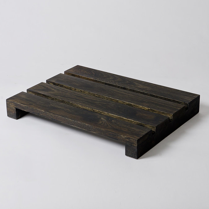 Dark Oak Bathroom Duckboard - 500 x 380mm  Feature Large Image