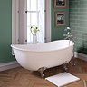 Dartford 1745 Slipper Bath with Chrome Feet Large Image