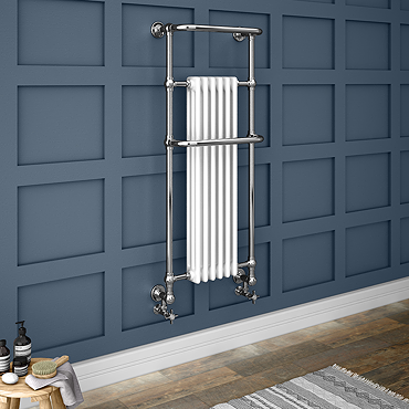 Chatsworth Traditional Wall Hung Heated Towel Rail Radiator