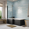 Darwen Rustic Sky Gloss Wall Tiles 75 x 300mm