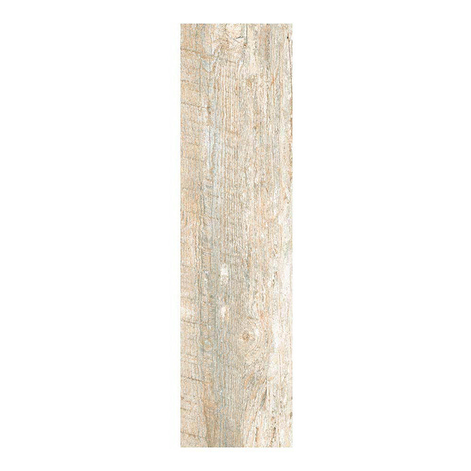 Darwin Light Wood Effect Porcelain Floor Tile - 220 x 850mm  In Bathroom Large Image