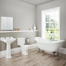 Darwin Traditional Bathroom Suite Large Image