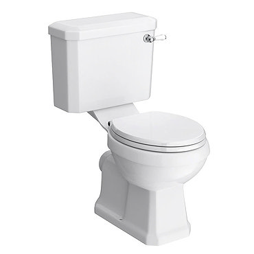 Darwin Traditional Close Coupled Toilet + Soft Close Seat  Profile Large Image